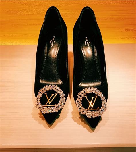 lv heels black|most popular louis vuitton heels.